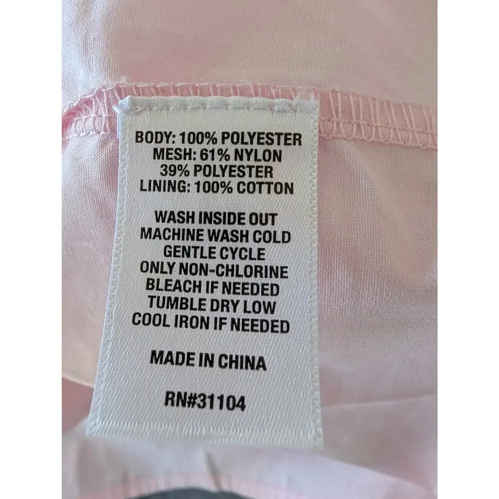 Crown & Ivy Girls Dresses, Pink Chenille Long Sleeve Tulle Dress, Sz L